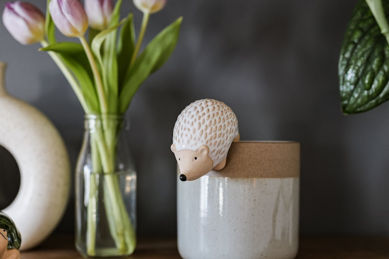 Ceramic Animal Pot Huggers – Playful Handcrafted Accents for Your Planters