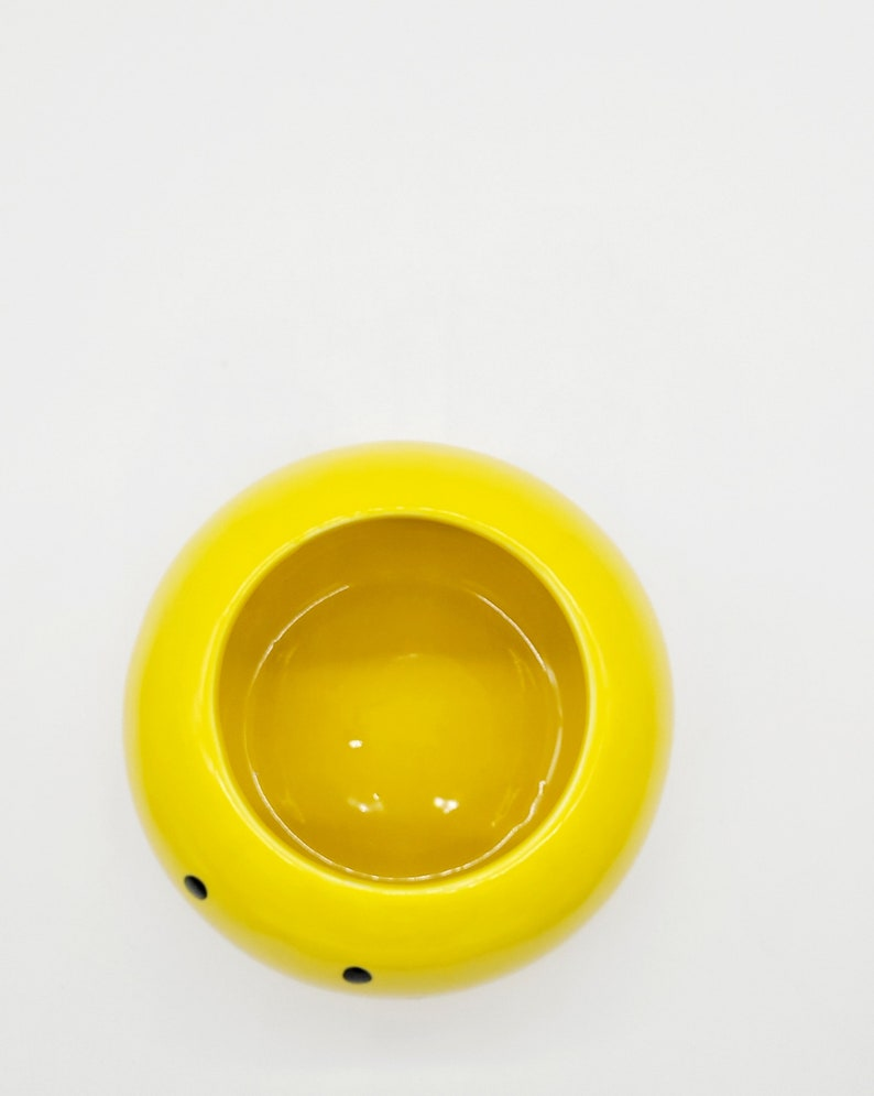 Smiley Face Ceramic Planter