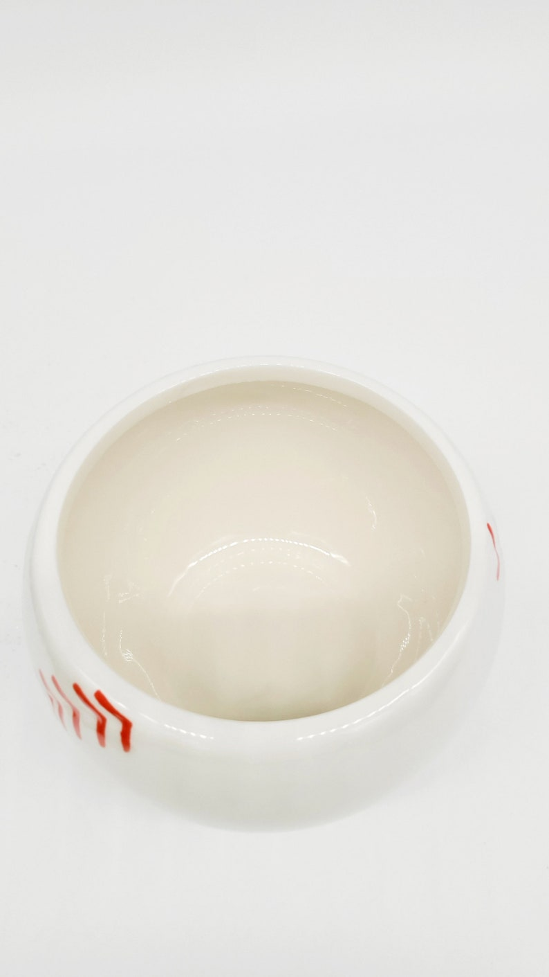 Baseball Ceramic Planter