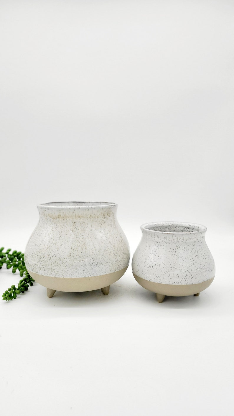 Personalized Ceramic Wedding Planter