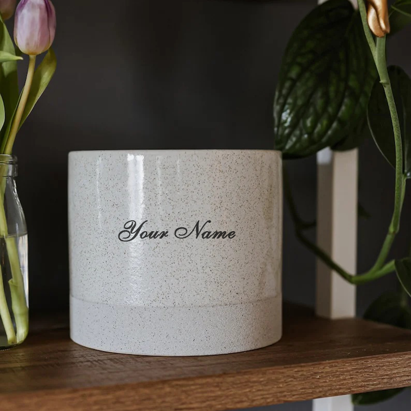 Personalized Ceramic Vase Planter