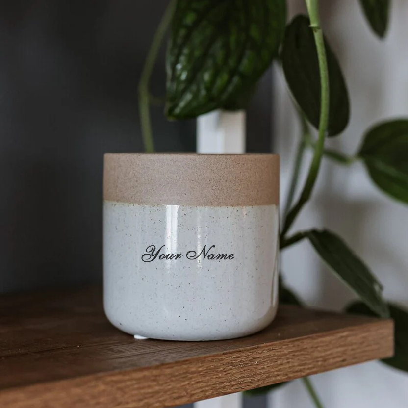 Personalized Ceramic Vase Planter