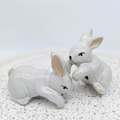 Ceramic Bunny Pot Hugger