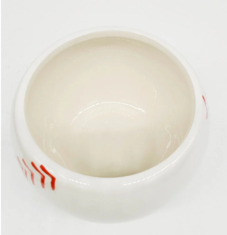 Baseball Ceramic Planter