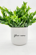 Personalized Wedding Officiant Planter